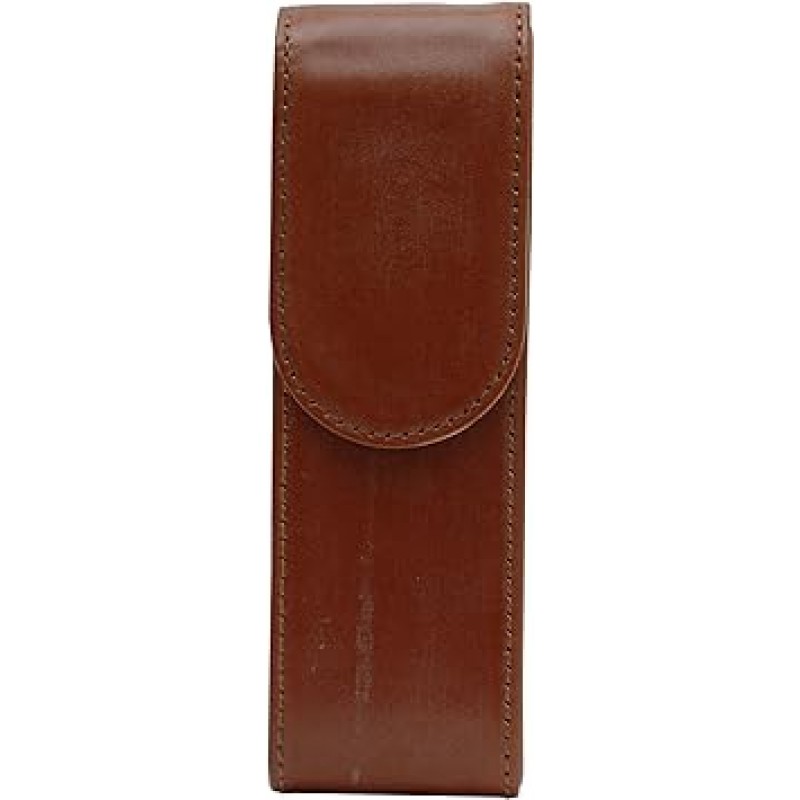 [덕트] 만년필 케이스 Pen Case For 2 Pen by igirisu・sedouxikku Bridle Leather BL – 622 , 브라운