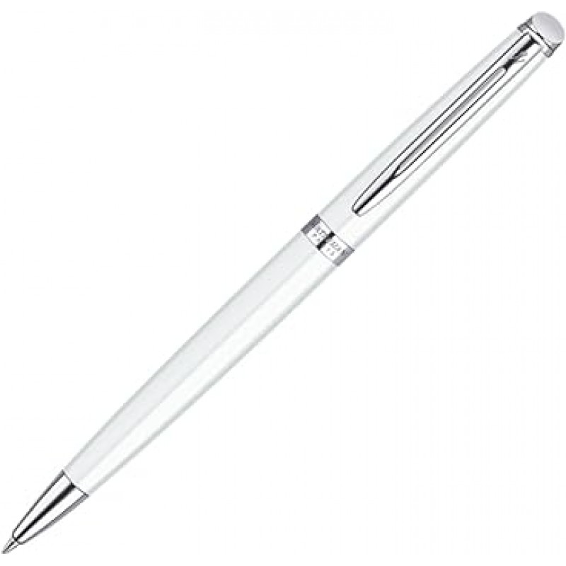 Waterman CT S2258372 메트로폴리탄 에센셜 볼펜, 유성, 화이트