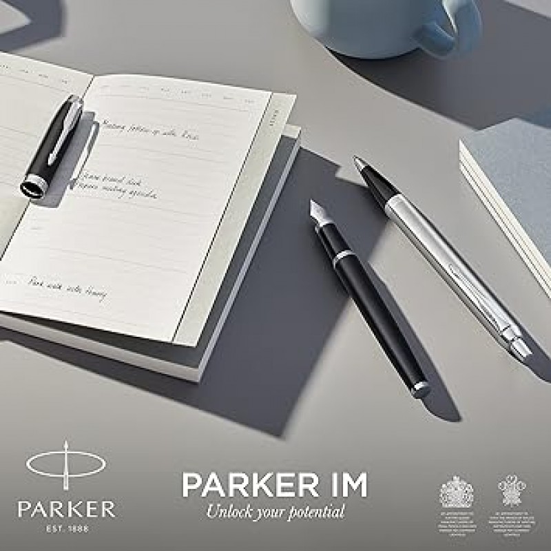 Parker IM 볼펜 다크 에스프레소 중자 블랙 잉크 리필 (1975561)