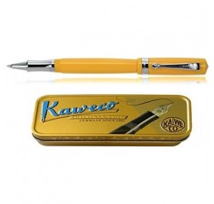 KAWECO STBP-YW 볼펜, 유성, 학생용, 노란색