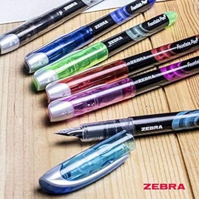 Zebra 펜 Corp. – Fountain 펜, 블루 잉크, Fine, 1 다스(zeb48320 ) (48320 )