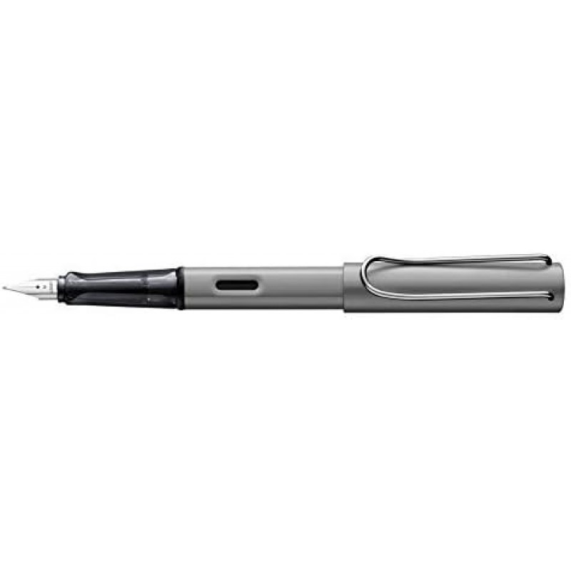 LAMY Al-Star 양극 산화 메탈릭 만년필 알루미늄 흑연 배럴 굵게 (L26B)