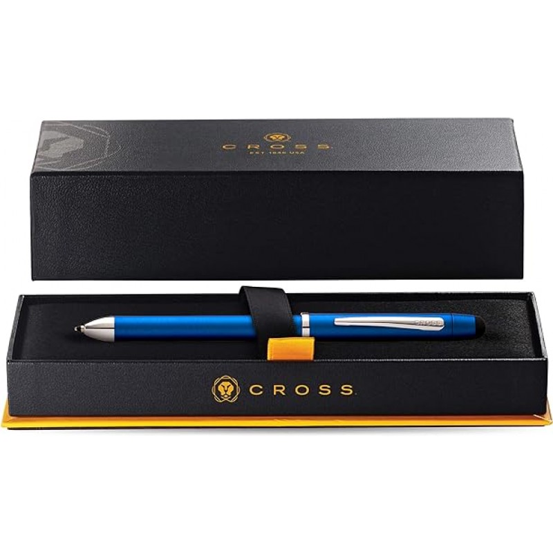 Cross Composite Pen Tech Three Plus 정품., 메탈릭 블루