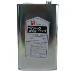 Teranishi Chemical MHJ1800-T3 매직 잉크 리필액 0.4갤런(1.8L) 파란색