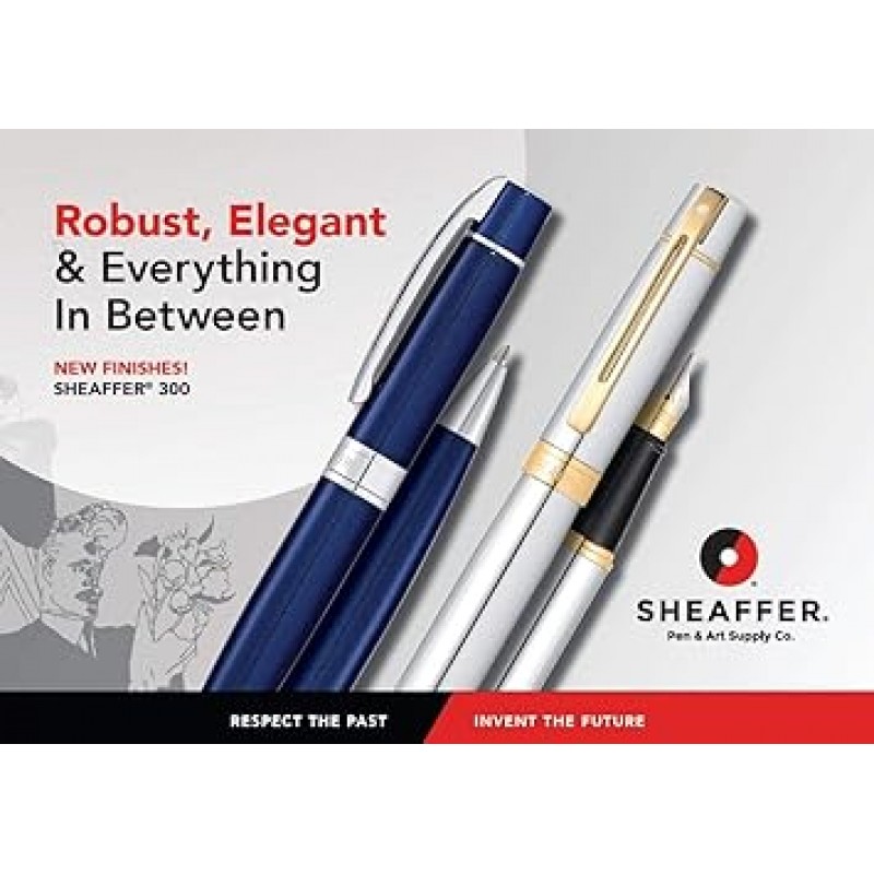 SHEAFFER 300 N2934151 볼펜, 유성, 블루 래커 CT