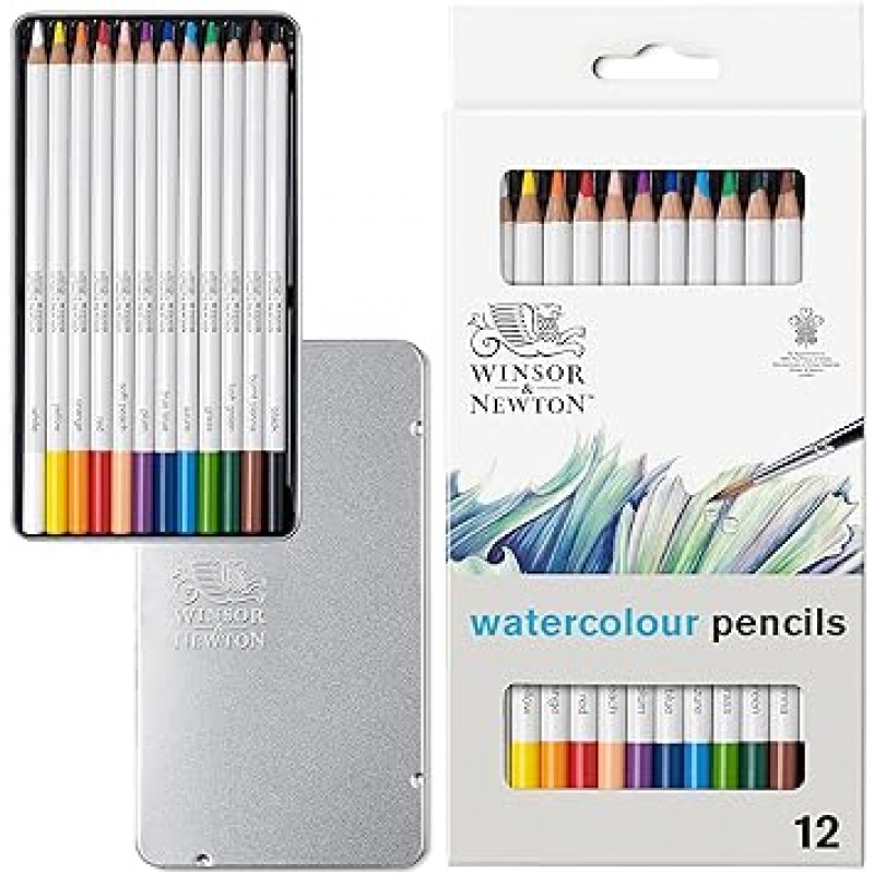 Winsor & Newton Studio Collection 수채화 연필 12 개 세트 포장 884955065013