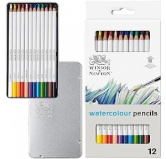 Winsor & Newton Studio Collection 수채화 연필 12 개 세트 포장 884955065013