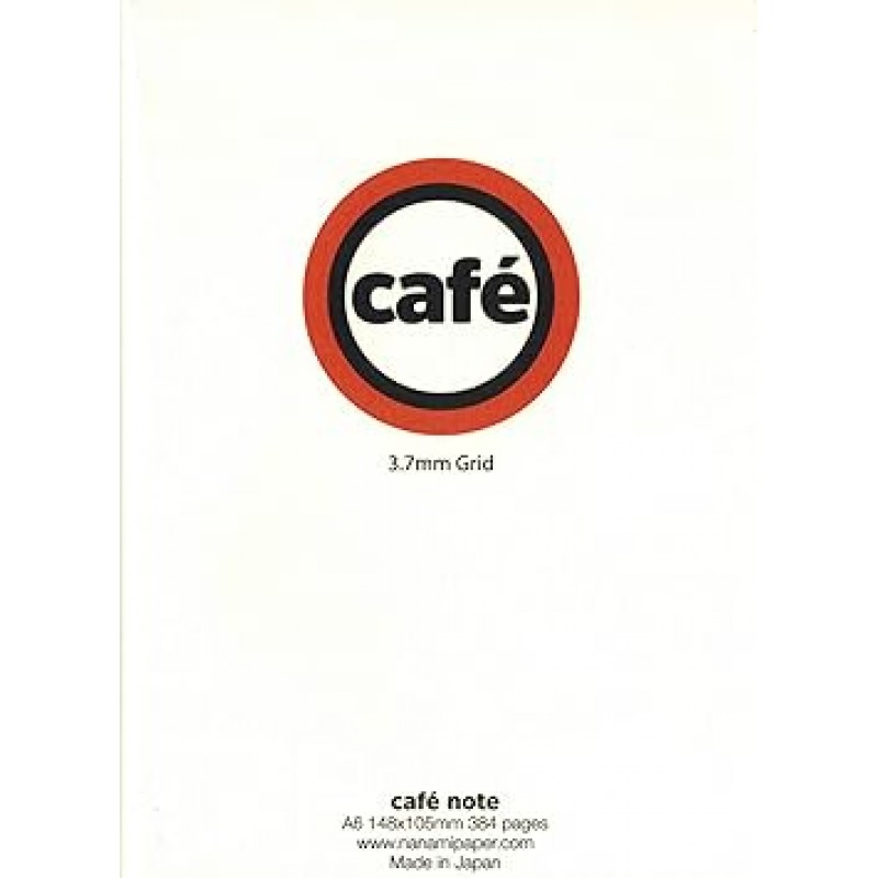 Cafe Note A6 토모에 강 일기 그리드