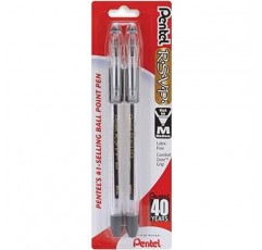 Pentel – Pentel r.s.v.p. 볼포인트 펜미디엄 2 / Pkg 블랙