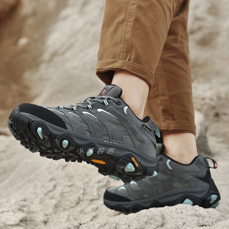 MERRELL MOAB3 남성 및 여성 GTX 방수 야외 등산 하이킹 여성 신발 경량 내마모성 남성 신발