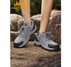 Jeep 지프 하이킹 신발 남성용 미끄럼 방지 내마모성 야외 스포츠 신발 통기성 전문 하이킹 신발 남성용 하이킹 신발