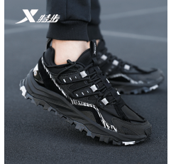 Xtep 남성 신발 2023 새로운 야외 하이킹 신발 미끄럼 방지 내마모성 캐주얼 신발 남성용 가을 방수 스포츠 신발
