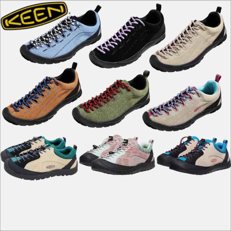 KEEN JASPER ROCKS 여행 캠핑 하이킹 야외 남성 캐주얼 신발 미끄럼 방지 스포츠 하이킹 신발