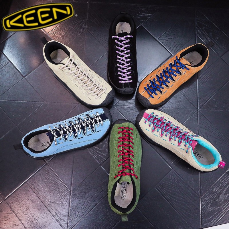 KEEN JASPER ROCKS 여행 캠핑 하이킹 야외 남성 캐주얼 신발 미끄럼 방지 스포츠 하이킹 신발