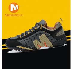 MERRELL 남성 신발 하이킹 부츠 방수 야외 하이킹 신발 미끄럼 방지 내마모성 그립 로우 탑 캐주얼 신발