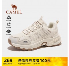 [Taihang] 낙타 야외 하이킹 신발 여성 하이킹 신발 미끄럼 방지 가을 스포츠 하이킹 신발 방수 남성 신발