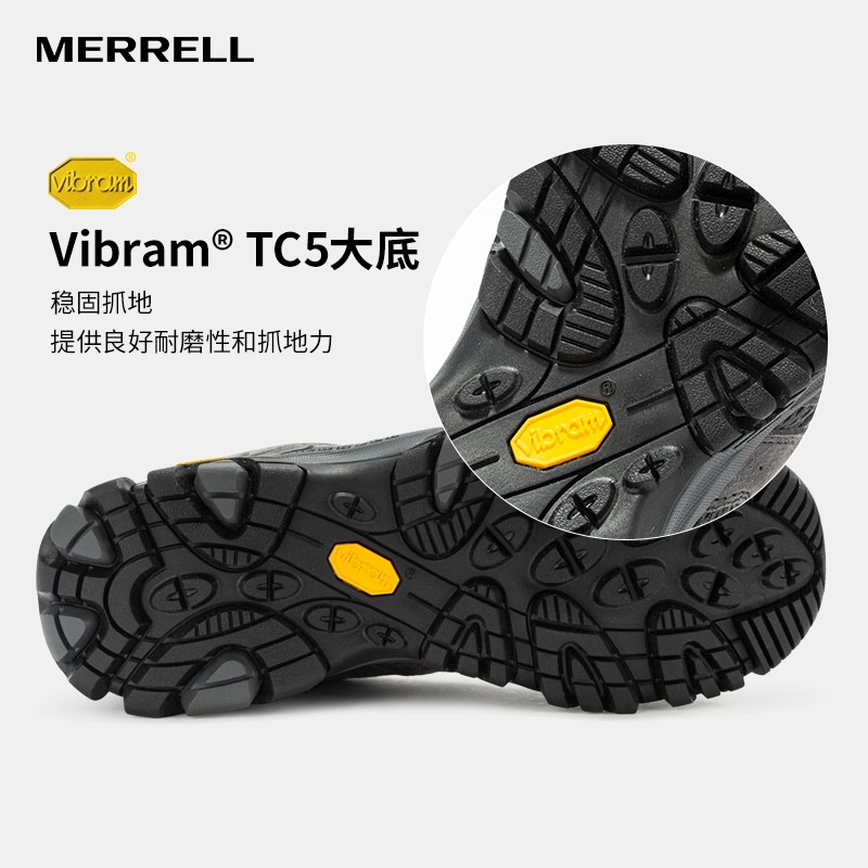 [사전 판매] MERRELL 남성용 MOAB3 GTX 통기성 방수 내마모성 미끄럼 방지 하이킹 및 등산 신발