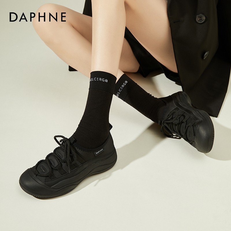 여성을위한 Daphne 야외 스포츠 신발 2023 새로운 미끄럼 방지 하이킹 신발 하이킹 신발 넘어 가고 신발 가을 여성 신발