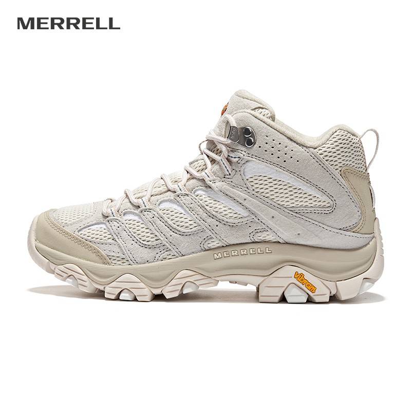 MERRELL MOAB3 MID 남성과 여성을 위한 미드탑 야외 등산 하이킹 신발, 트랙션 쿠셔닝 커플 운동화