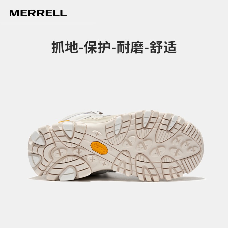 MERRELL MOAB3 MID 남성과 여성을 위한 미드탑 야외 등산 하이킹 신발, 트랙션 쿠셔닝 커플 운동화