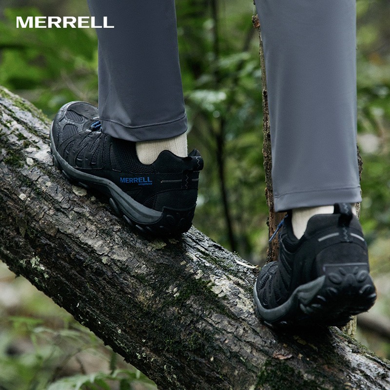 남성과 여성을 위한 MERRELL 하이킹 신발 ACCENTOR3 GTX 야외 스포츠 전문 통기성 방수 하이킹 신발