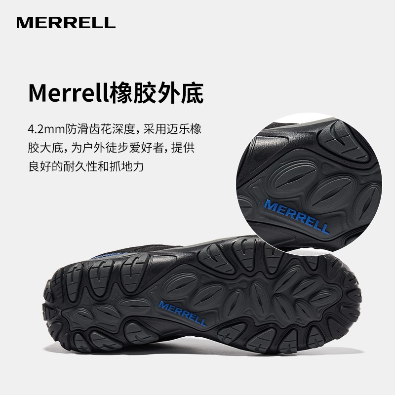 남성과 여성을 위한 MERRELL 하이킹 신발 ACCENTOR3 GTX 야외 스포츠 전문 통기성 방수 하이킹 신발