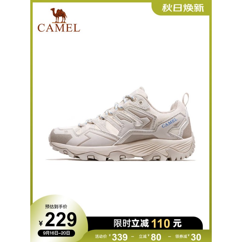Camel Kunlun 여성 신발 2023 가을 새로운 운동화 여성의 다목적 통기성 캐주얼 신발 내마모성 야외 하이킹 신발