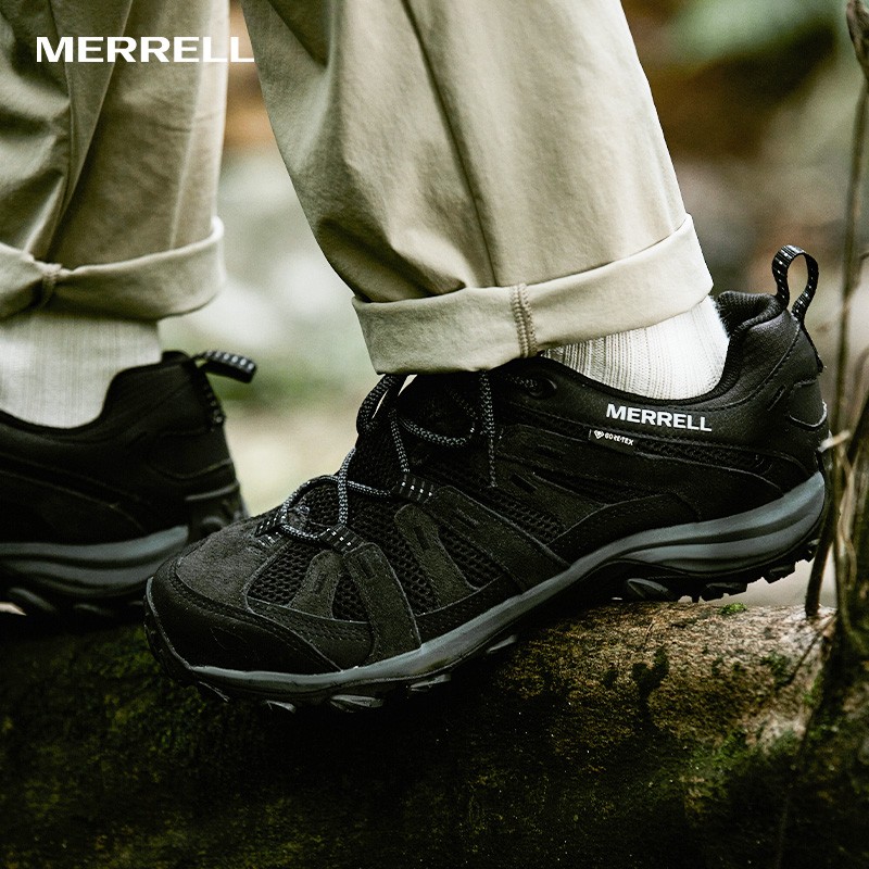 MERRELL 야외 스포츠 남성 및 여성 신발 ALVERSTONE2 GTX 전문 방수 하이킹 및 등산 신발