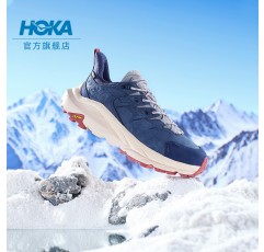 HOKA ONE ONE 남성 및 여성 Kaha 2 로우탑 방수 등산화 Kaha 2 Low GTX 홀리 레이크 블루