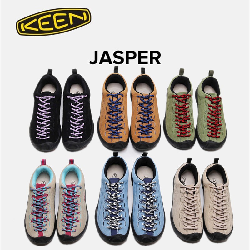 KEEN JASPER ROCKS 캐주얼 신발 야외 캠핑 여행 하이킹 신발 남성과 여성을위한 하이킹 신발