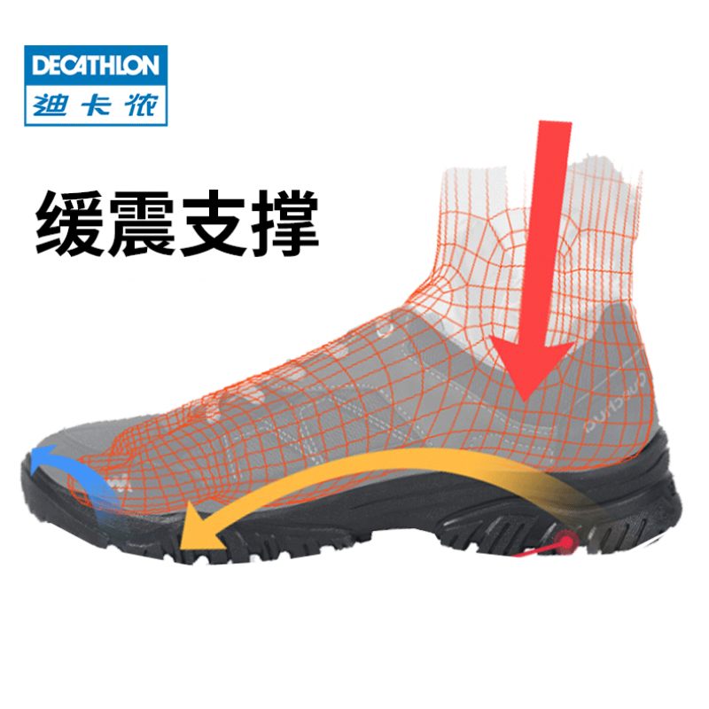 Decathlon 플래그십 스토어 공식 웹사이트 하이킹 신발 남성 야외 통기성 남성 신발 캐주얼 스포츠 여행 여성 하이킹 부츠 ODS