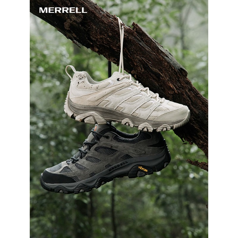 MERRELL MOAB3 커플을 위한 야외 하이킹 신발, 남성과 여성을 위한 미끄럼 방지, 통기성 및 내마모성 스포츠 신발.