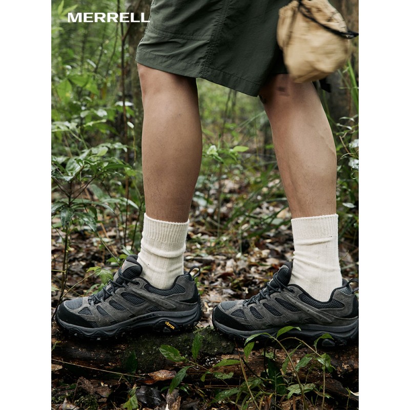 MERRELL MOAB3 커플을 위한 야외 하이킹 신발, 남성과 여성을 위한 미끄럼 방지, 통기성 및 내마모성 스포츠 신발.