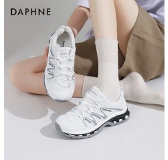 Daphne 두꺼운 밑창 스포츠 신발 여성 캐주얼 신발 2023 가을 새로운 야외 등산 운동화 아빠 신발 여성