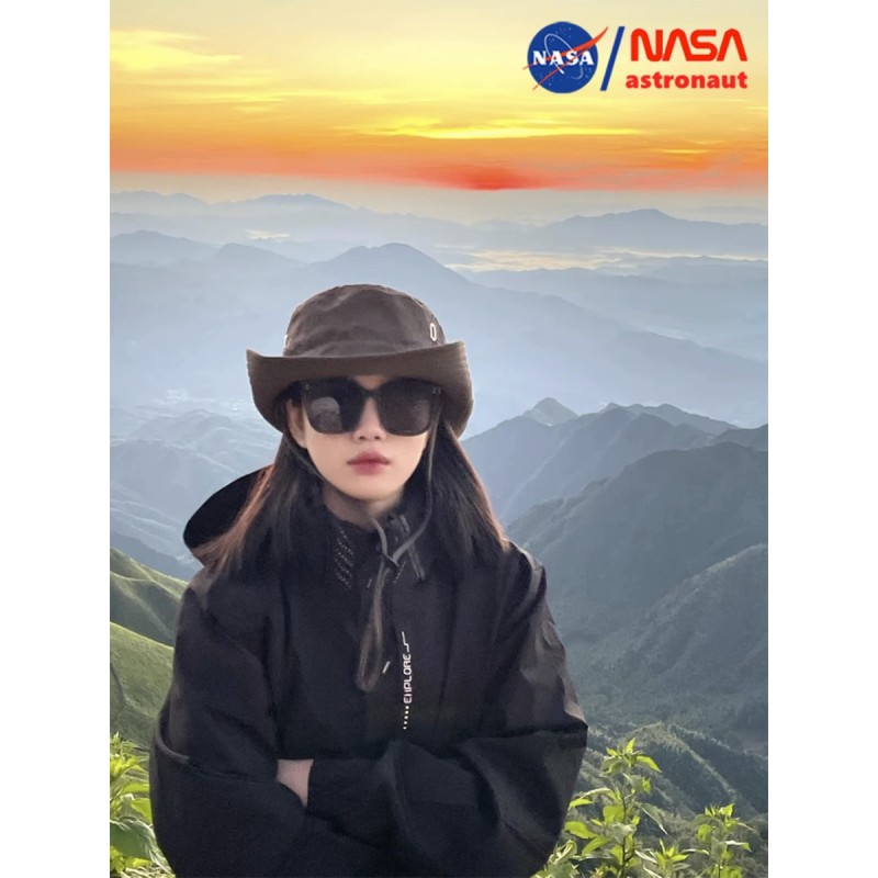 NASA 공동 브랜드 남성용 및 여성용 재킷, 아웃도어 티베트 등산용 재킷, 탈착식 후드, 여성용 방풍 및 방수 재킷