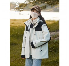남성과 여성을 위한 허수아비 아웃도어 재킷, 가을, 겨울 3인 1투피스 세트, 탈착식 방풍 및 방수 등산 재킷