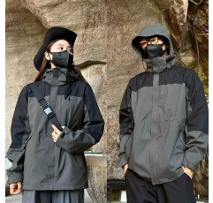 남성과 여성을 위한 재킷, 삼위일체 컬러 차단 재킷, 실외 방수 및 방풍 탈착식 티베트 캠핑 및 등산 의류 맞춤화