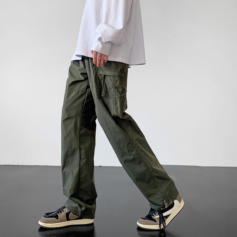 Semir Group 작업복 남성용 일본 패션 브랜드 야외 스포츠 및 레저 바지 방수 폭행 바지 하이킹 바지