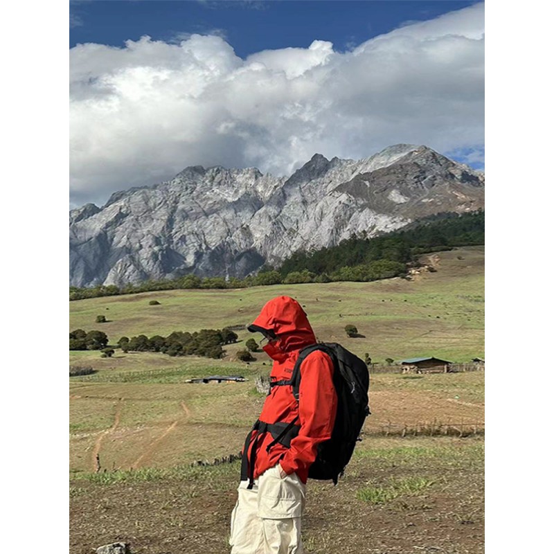 패스 파인더 자켓 남자의 새로운 야외 캠핑 커플의 등산 정장 따뜻한 방풍 방수 자켓