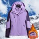 여성 및 남성용 재킷 3-in-1 탈착식 벨벳 두꺼운 방풍 및 방수 2023 티베트 등산 의류 봄, 가을 재킷