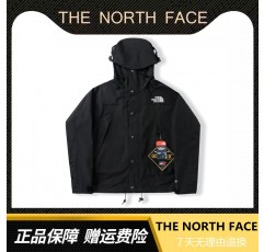 남성과 여성을 위한 North Face 1990 재킷의 미국 버전, 야외 방풍 및 방수 후드 재킷, 등산 재킷, 커플을 위한 클래식 스타일