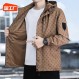남성과 여성을 위한 마운틴 스타일 재킷 재킷 2023 새로운 대비 색상 매칭 느슨한 작업 재킷 방풍 및 방수 등산 의류
