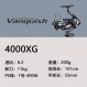 SHIMANO 19 Vanquish 스피닝 휠, 경량 낚시 릴, 4000XG 외, 좌우 교환형