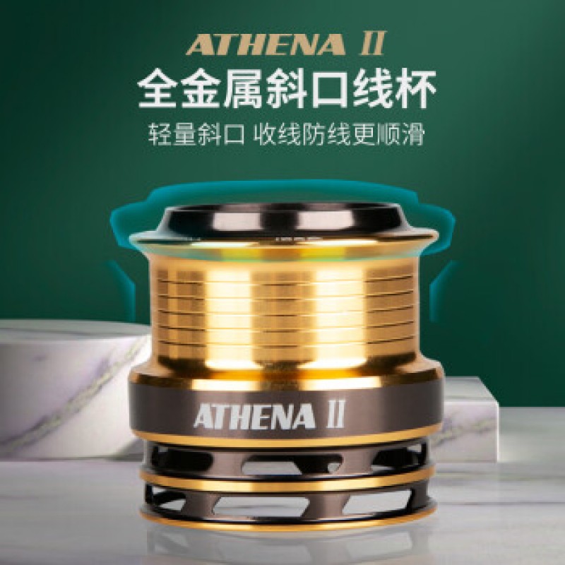 Comeray Athena 마이크로 카본 더블 로커 암 1000 유형 회전 휠 금속 담수 및 해수 범용 말 입 마이크로 낚시 휠 Athena 마이크로 회전 휠 유형 1000