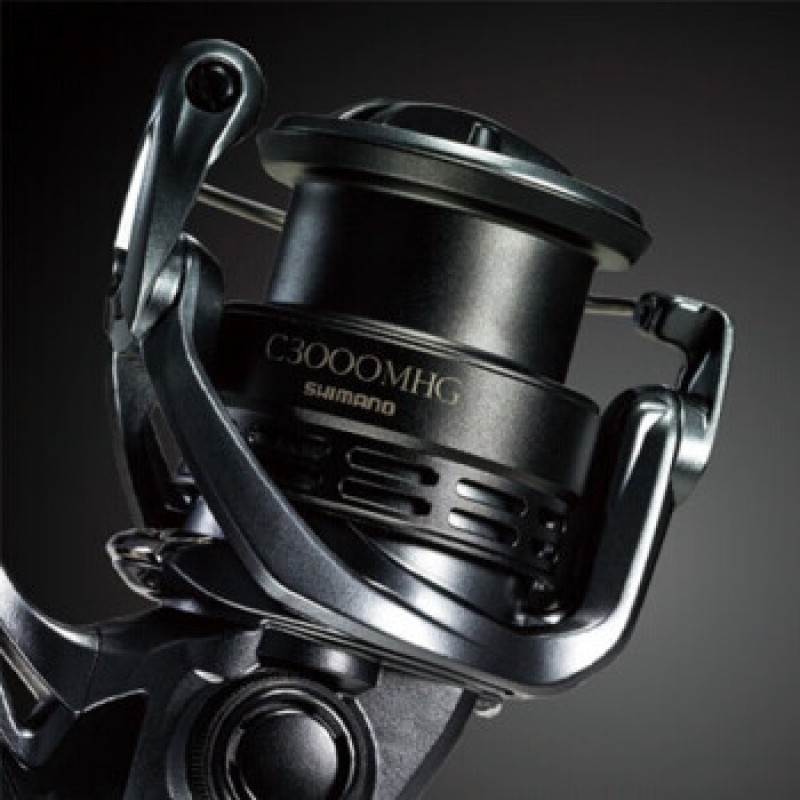 SHIMANO Shimano EXSENCE CI4+ 루어 휠 C3000 코킹 입 농어 장거리 회전 휠 낚시 릴 왼쪽 및 오른쪽 손 교환 가능 C3000M 5.0 속도 비율