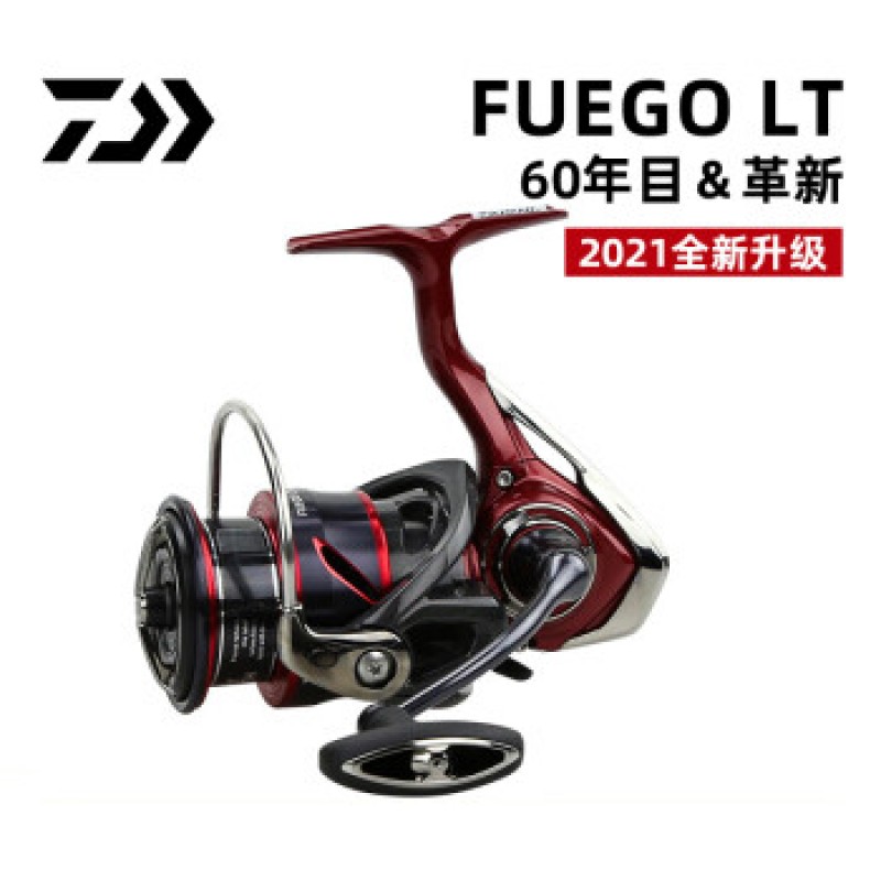 DAIWA 낚시 릴 21 모델 FUEGO CS LT Luya 릴 플라잉 비둘기 장거리 스피닝 릴 얕은 컵 낚시 릴 2500S-XH