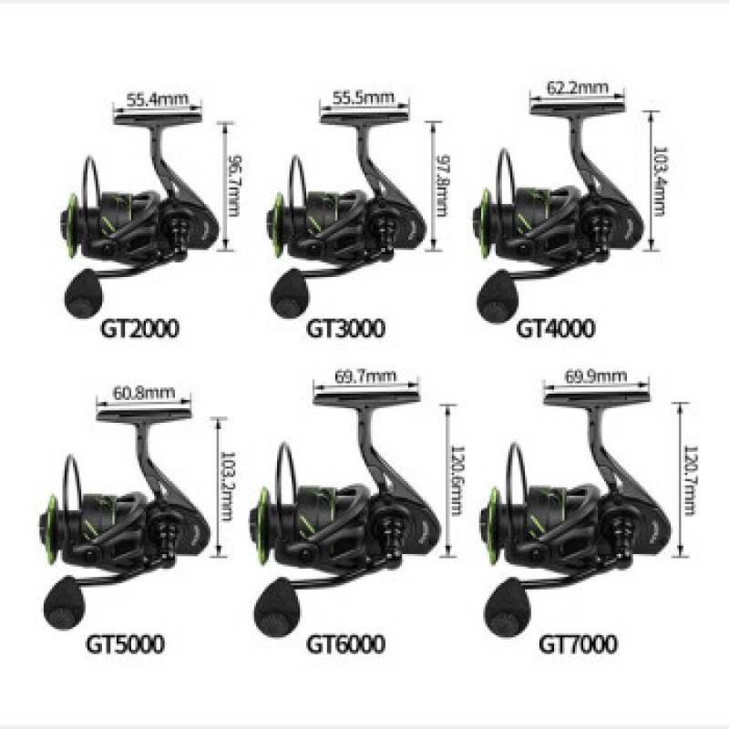 Tugu Luya 13+1샤프트 GT 장거리 물레 메탈 라인 컵 틈새 없음 시로드 휠 락 로드 낚싯대 Luya 범용 낚시 릴 낚싯줄 휠 GT7000형 물레