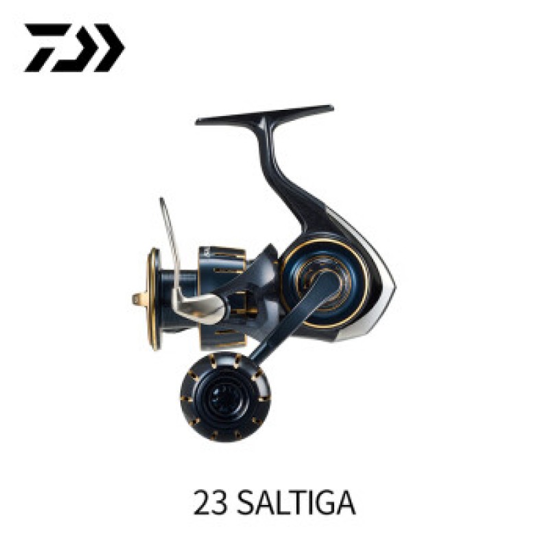 DAIWA 23 new SALTIGA 장거리 물레 바다 낚시 선박 낚시 철판 휠 4000-XH 고속비