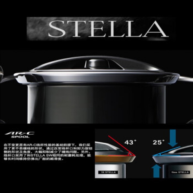 SHIMANO22 신형 Shimano STELLA 스텔라 루아 장거리 스피닝 휠 올메탈 플래그십 낚시 릴 22 모델 C3000MHG