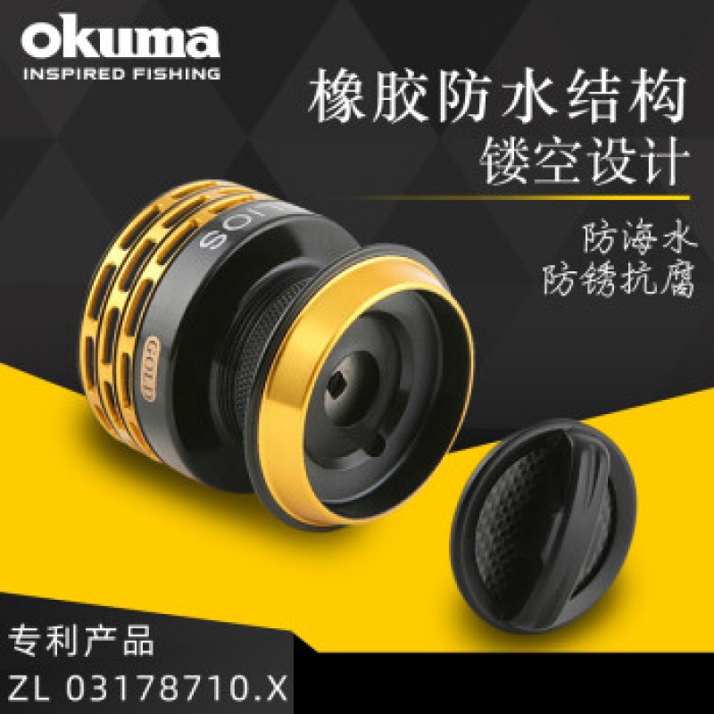 okuma Bao Xiong 낚시 릴 Golden Sun God 탄소 섬유 Luya 릴 장거리 캐스팅 릴 스피닝 릴 바위 낚시 릴 HXG35 (Type 3000)